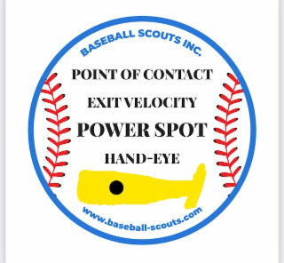 BASEBALL SCOUTS INC. POINT OF CONTACT EXIT VELOCITY POWER SPOT HAND-EYE WWW.BASEBALL-SCOUTS.COM
