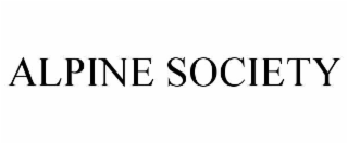 ALPINE SOCIETY