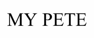 MY PETE