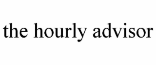 THE HOURLY ADVISOR