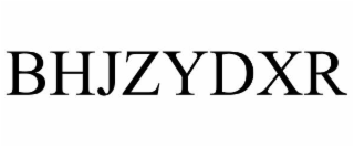 BHJZYDXR