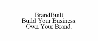 BRANDBUILT                                                                                                                   BUILD YOUR BUSINESS. OWN YOUR BRAND.