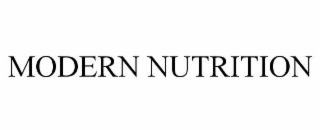 MODERN NUTRITION