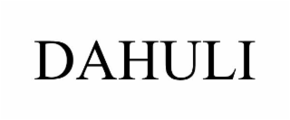 DAHULI