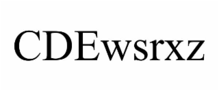 CDEWSRXZ