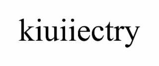 KIUIIECTRY