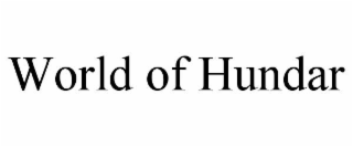 WORLD OF HUNDAR