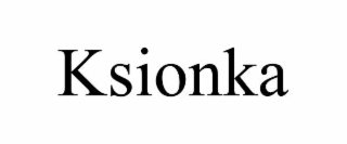 KSIONKA