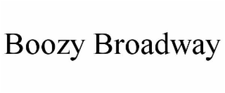 BOOZY BROADWAY