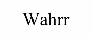 WAHRR