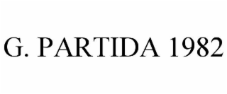 G. PARTIDA 1982