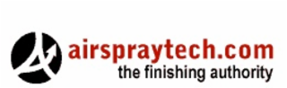 LOGO, AIRSPRAYTECH.COM THE FINISHING AUTHORITY