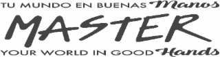 TU MUNDO EN BUENAS MANOS MASTER YOUR WORLD IN GOOD HANDS
