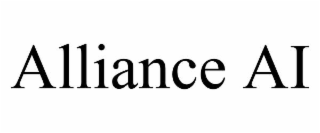 ALLIANCE AI