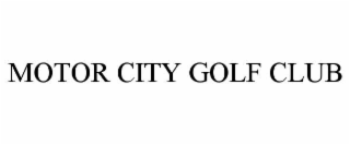 MOTOR CITY GOLF CLUB
