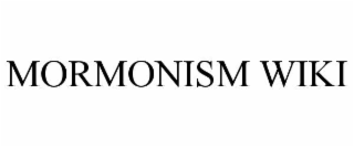 MORMONISM WIKI