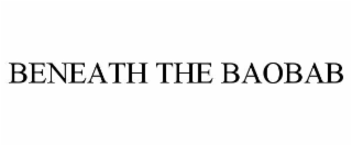 BENEATH THE BAOBAB