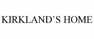KIRKLANDâS HOME