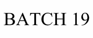 BATCH 19