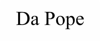 DA POPE