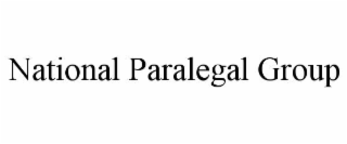 NATIONAL PARALEGAL GROUP