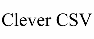 CLEVER CSV
