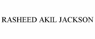 RASHEED AKIL JACKSON