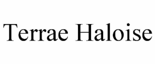 TERRAE HALOISE