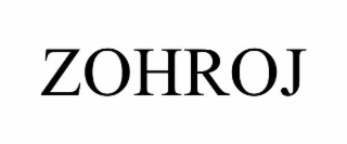ZOHROJ