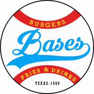BASES BURGERS FRIES & DRINKS TEXAS-1989
