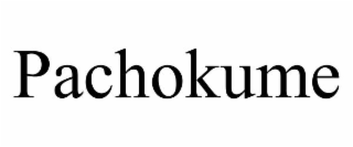 PACHOKUME