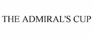 THE ADMIRAL'S CUP