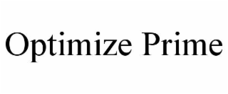 OPTIMIZE PRIME