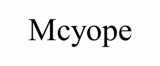 MCYOPE