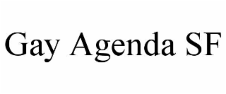 GAY AGENDA SF