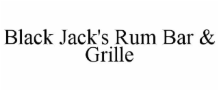 BLACK JACK'S RUM BAR & GRILLE