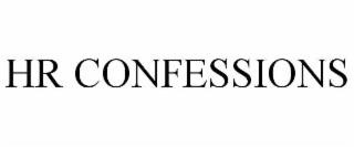 HR CONFESSIONS