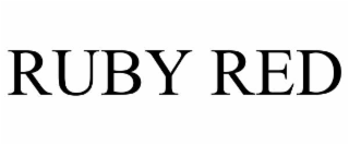 RUBY RED