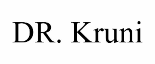 DR. KRUNI