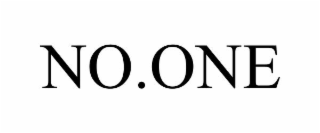 NO.ONE