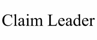 CLAIM LEADER