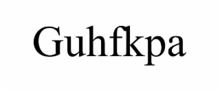 GUHFKPA