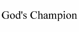 GOD'S CHAMPION