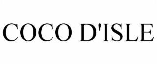 COCO D'ISLE