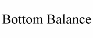 BOTTOM BALANCE