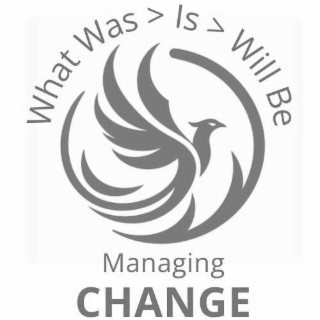 WHAT WAS > IS > WILL BE      MANAGING CHANGE