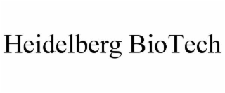 HEIDELBERG BIOTECH