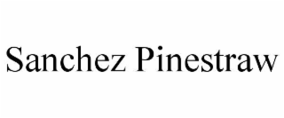 SANCHEZ PINESTRAW