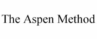 THE ASPEN METHOD