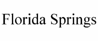 FLORIDA SPRINGS